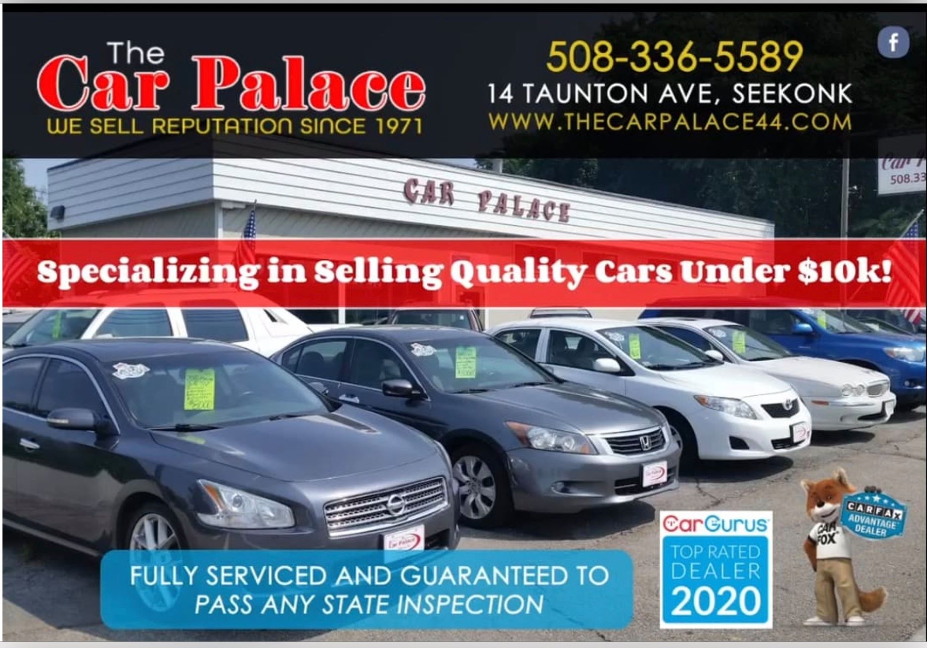 The Car Palace in Seekonk, MA 02771