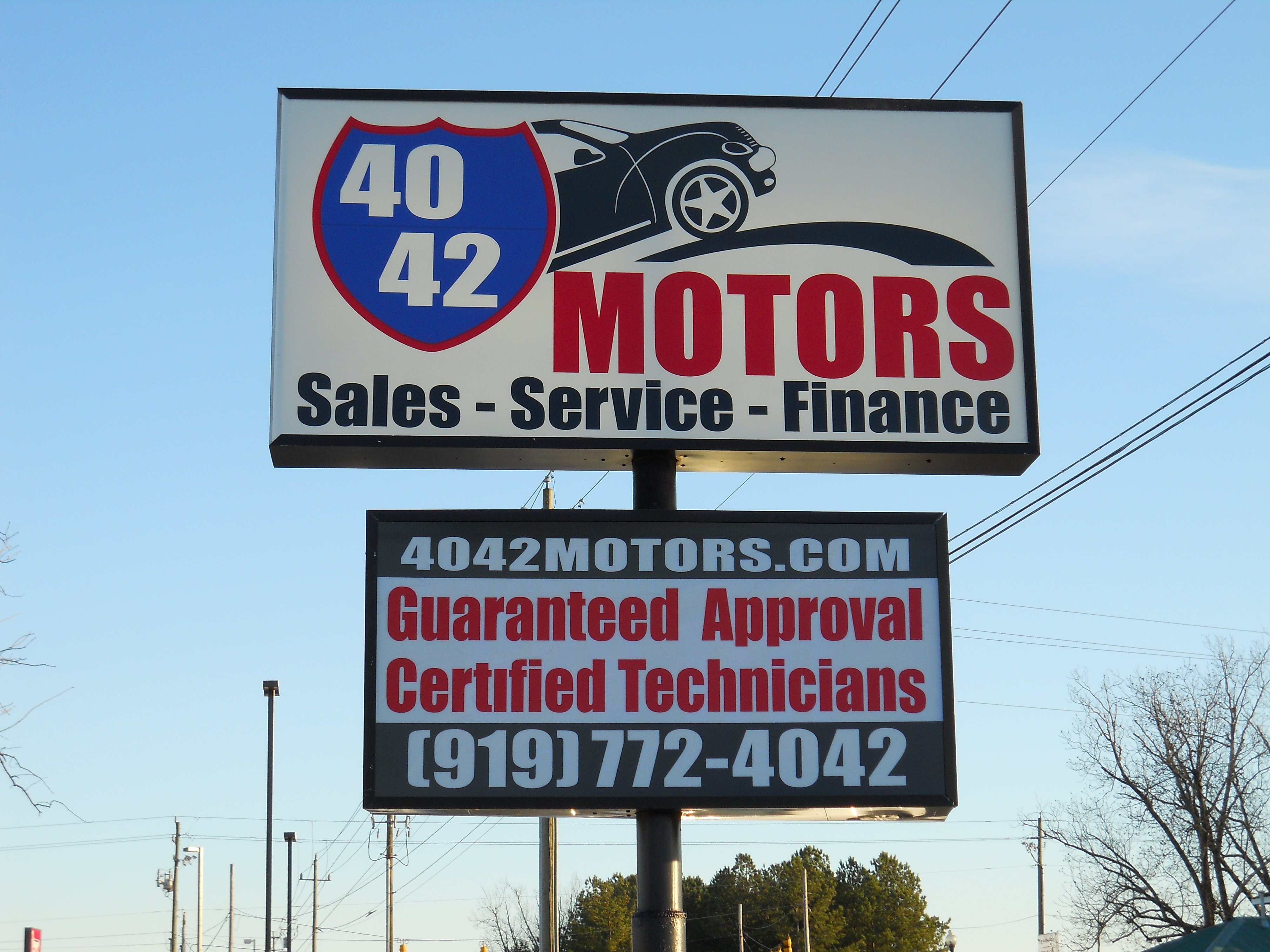 4042 Motors, LLC in Garner, NC 27529