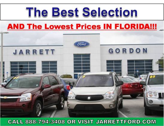 Jarrett-Gordon Ford in Davenport, FL 33897