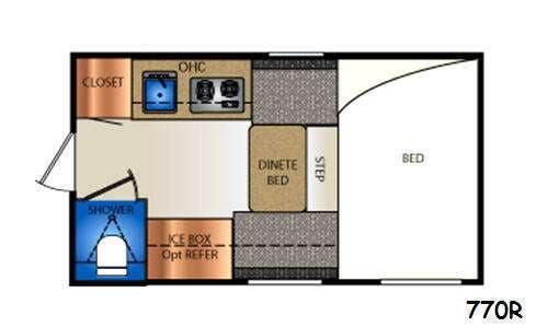 2015 Travel Lite Truck Campers 770R Super Lite for Sale