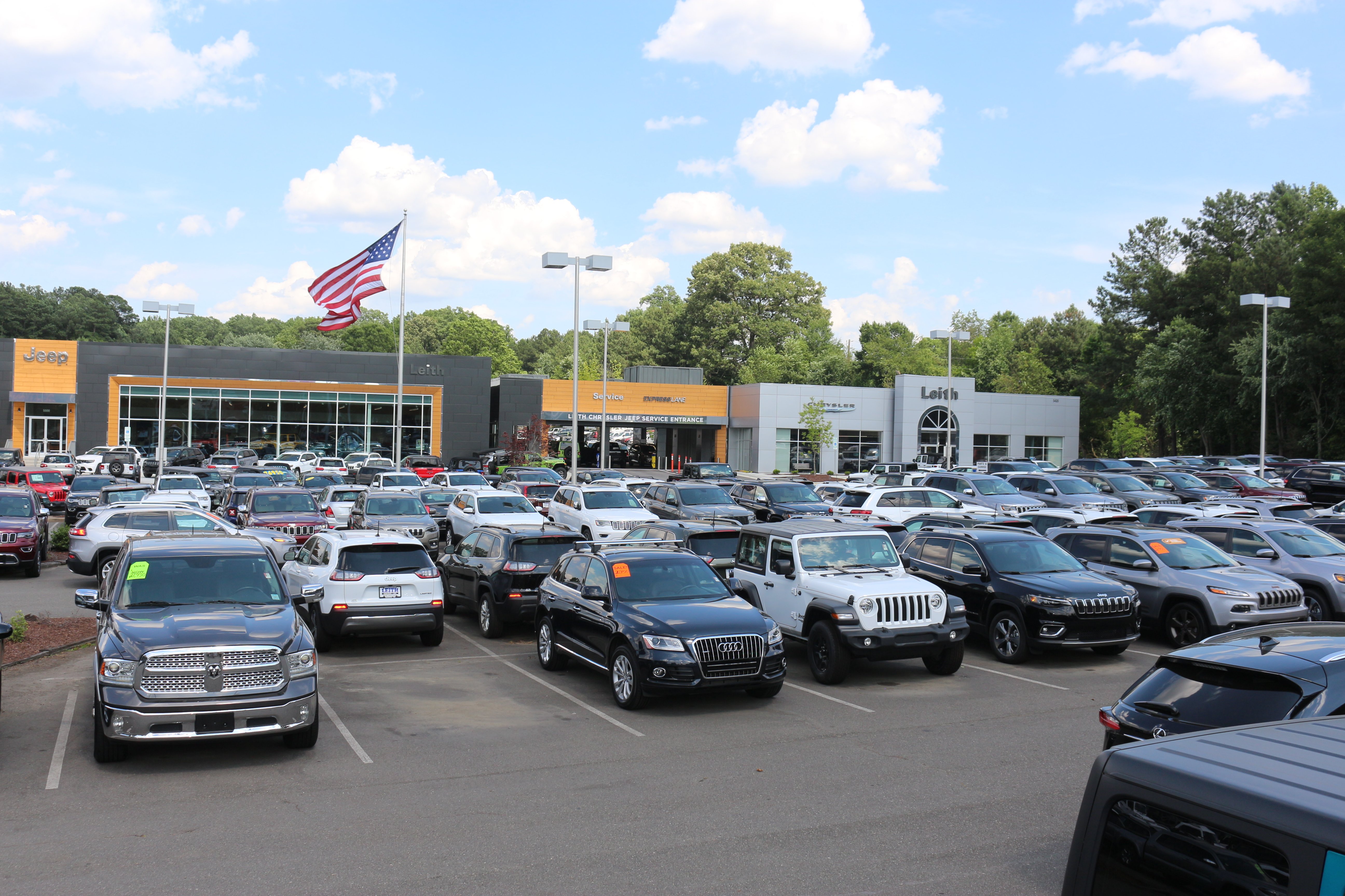 Leith Chrysler Jeep in Raleigh, NC 27616