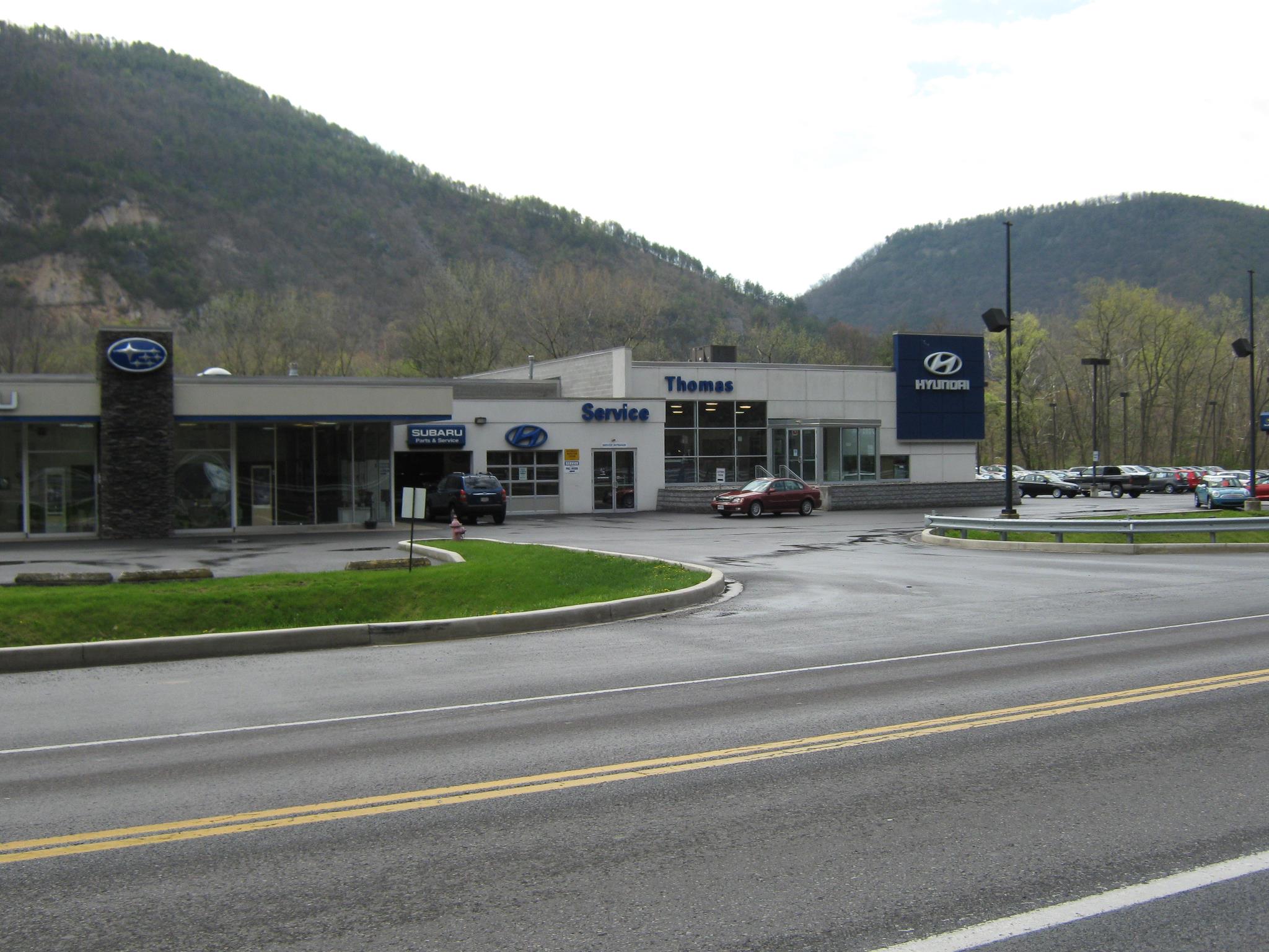Thomas Subaru Hyundai in Cumberland, MD 21502