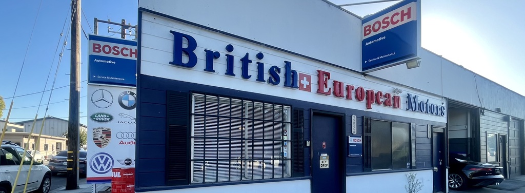 BOSCH European Motors BRITISH EUROPEAN MOTORS | Redwood, CA 94063