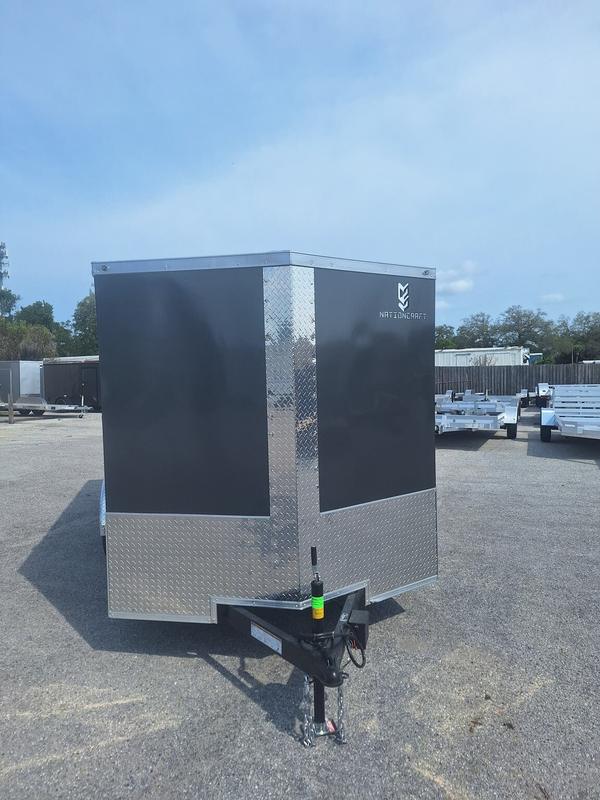 2024 Nationcraft 7X14 Enclosed Trailer w/Ramp Door for Sale