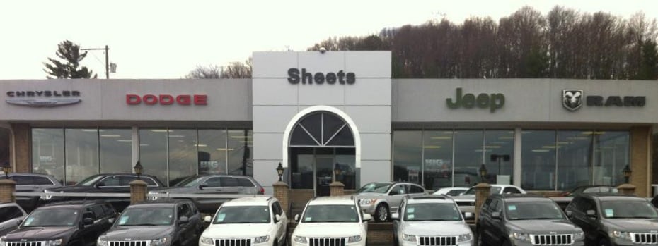 Sheets Chrysler Jeep Dodge in Beckley, WV 25801