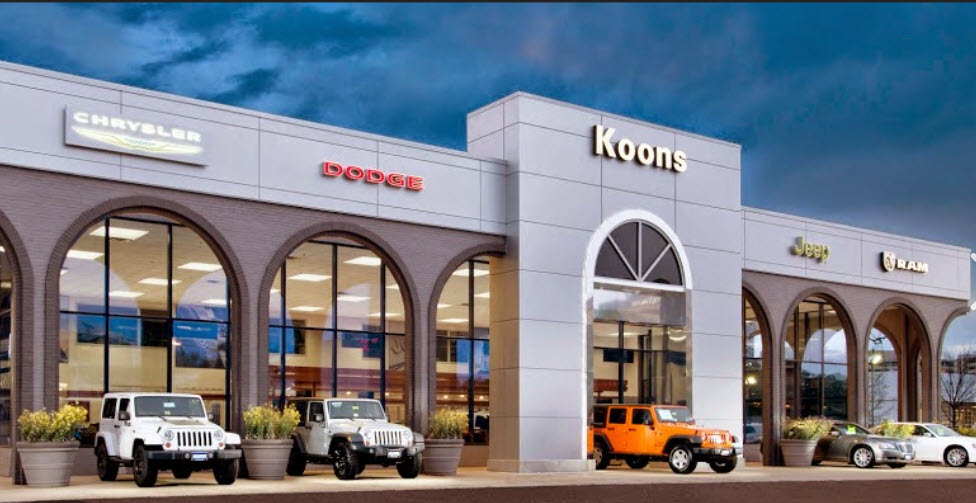 Koons Chrysler Dodge Jeep Ram Tysons in Vienna, VA 22182