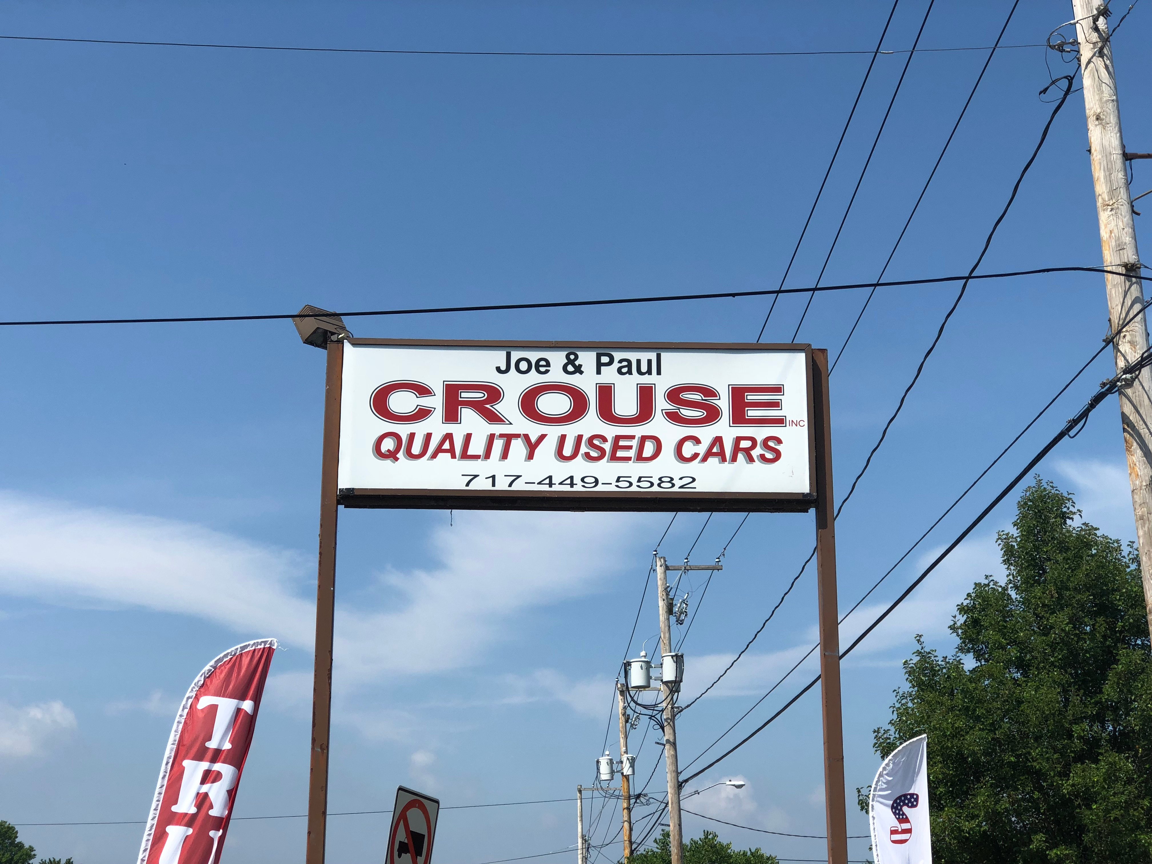 Joe & Paul Crouse Auto Sales in Columbia, PA 17512