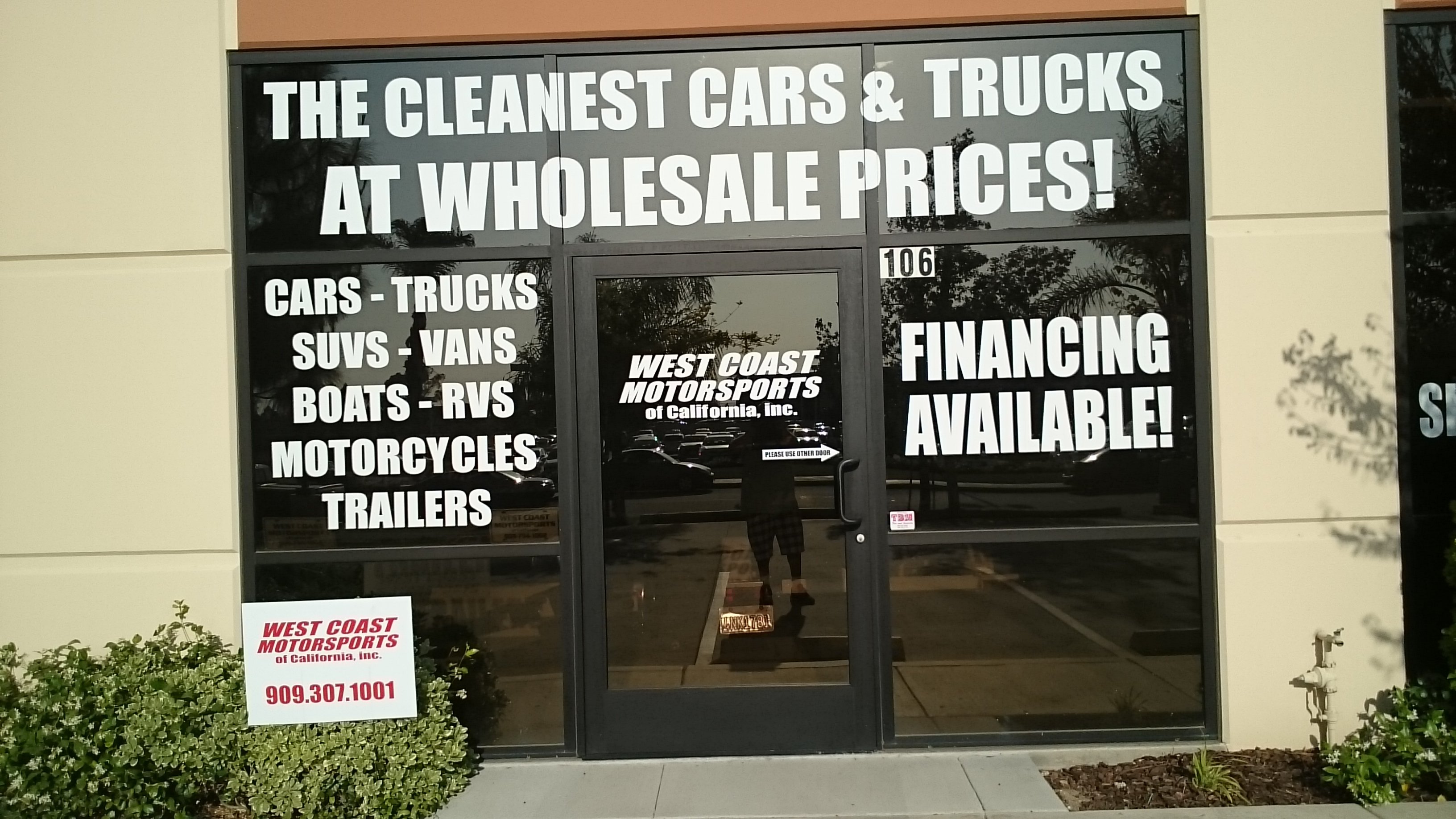 West Coast Motorsports in Redlands, CA 92373