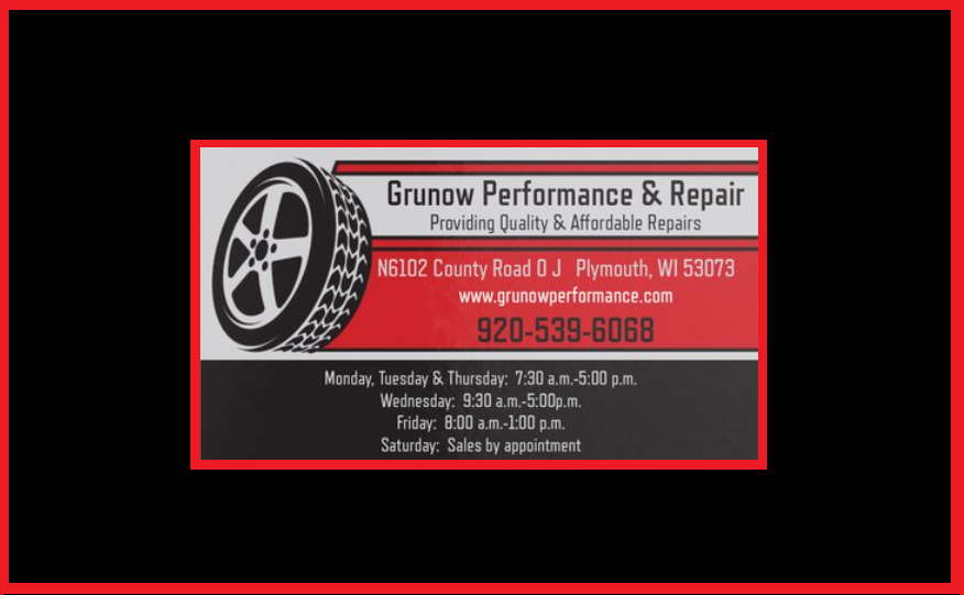 Grunow Performance & Repair LLC in Plymouth, WI 53073
