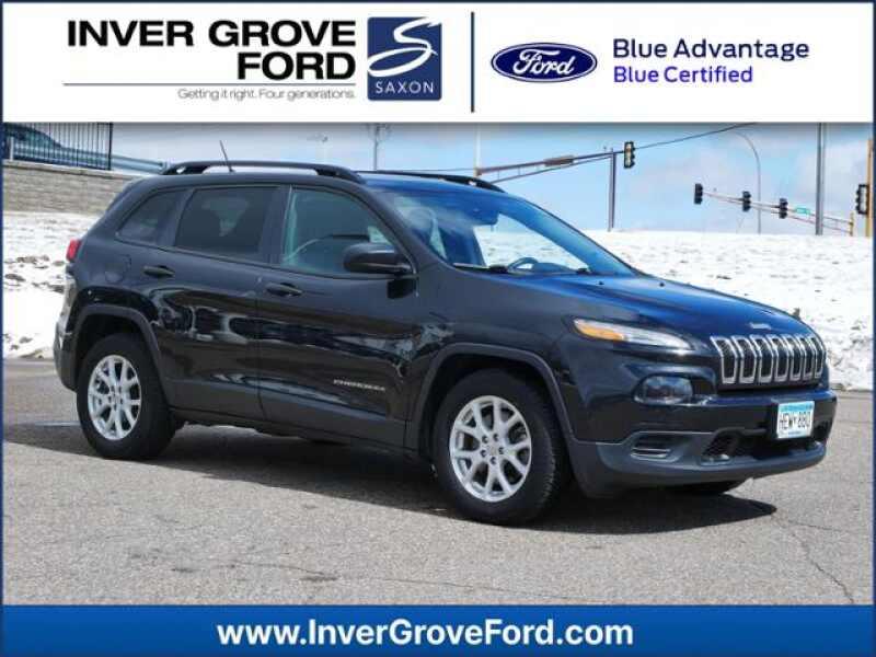 2016 Jeep Cherokee Black, 77K miles for Sale