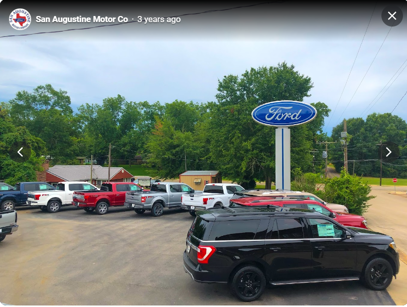 San Augustine Motor Co in San Augustine, TX 75972