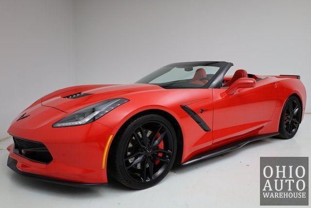 2014 Chevrolet Corvette Stingray Z51 3LT Convertible V8 17K LOW MILES Cln Carfax for Sale