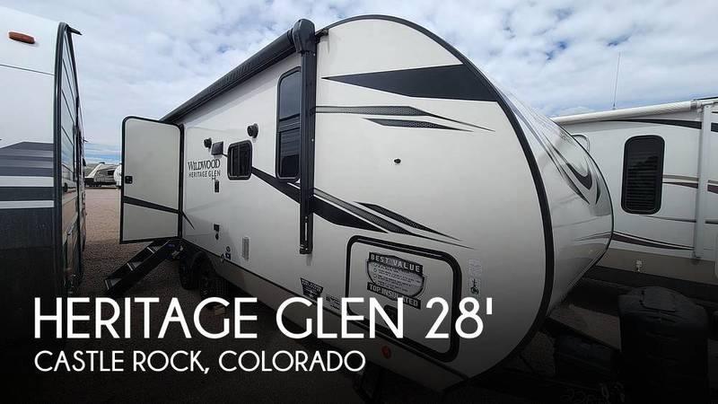 2022 Forest River Heritage Glen Hyper-Lyte 22RBHL 28ft for Sale