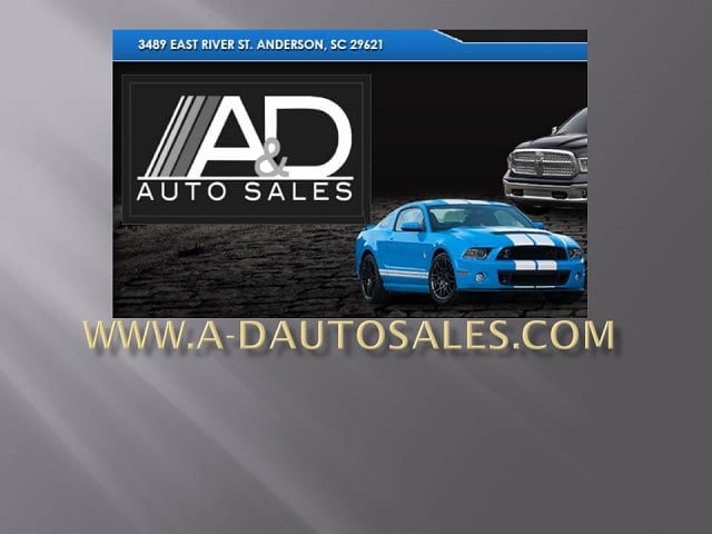 A & D AUTO SALES in Anderson, SC 29621