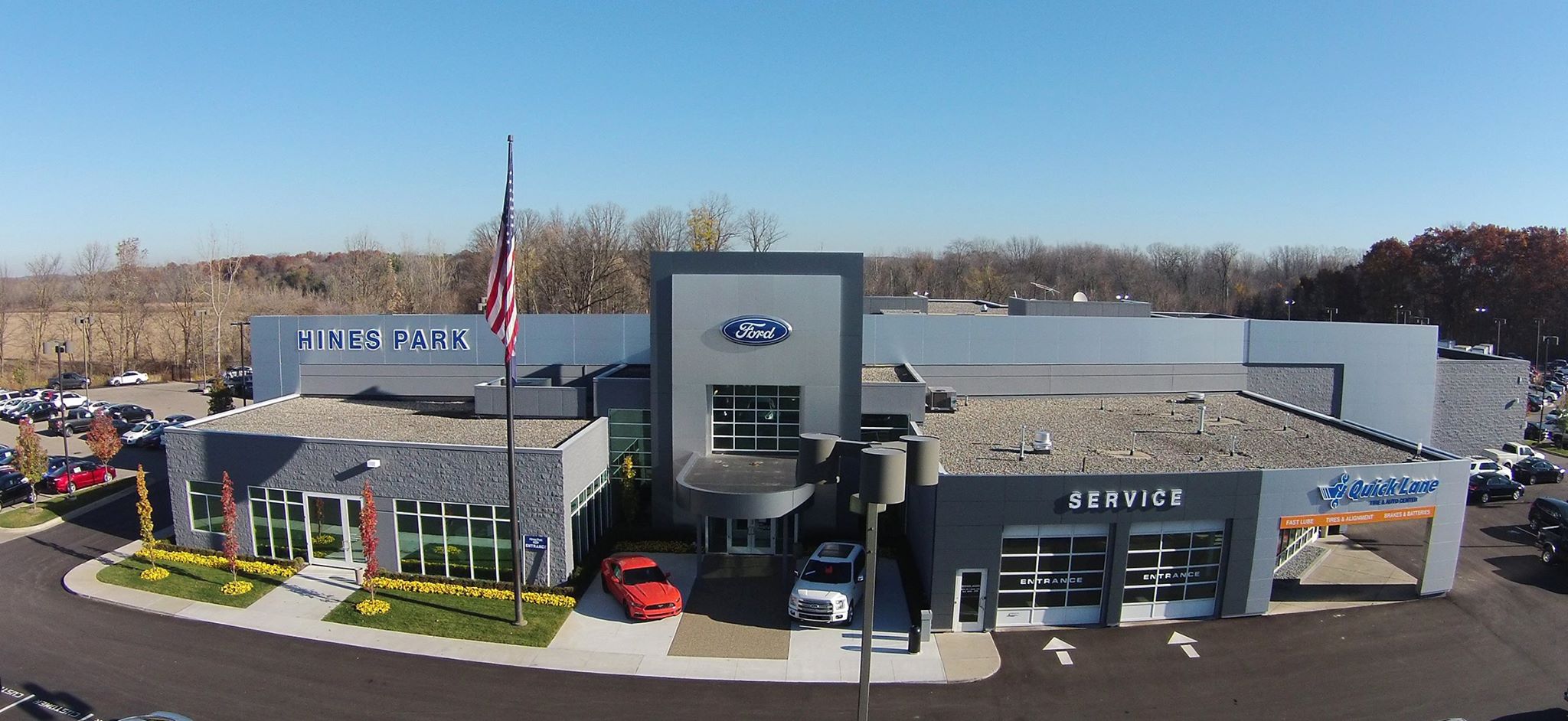 Hines Park Ford in New Hudson, MI 48165