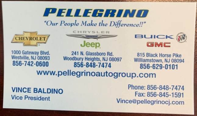 Pellegrino Chrysler Jeep in Woodbury Heights, NJ 08097