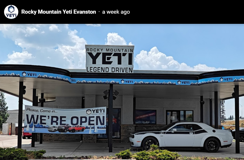 Rocky Mountain Yeti Evanston on Third in Evanston, WY 82930
