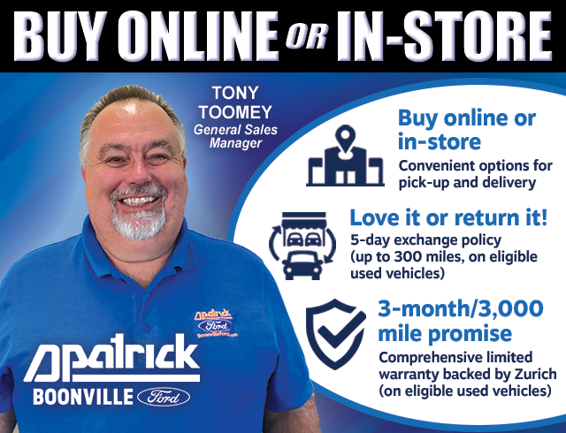 D-Patrick Boonville Ford in Boonville, IN 47601