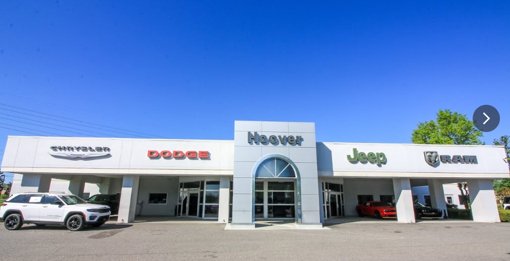 Hoover Chrysler Jeep Dodge Ram of Summerville in Summerville, SC 29483