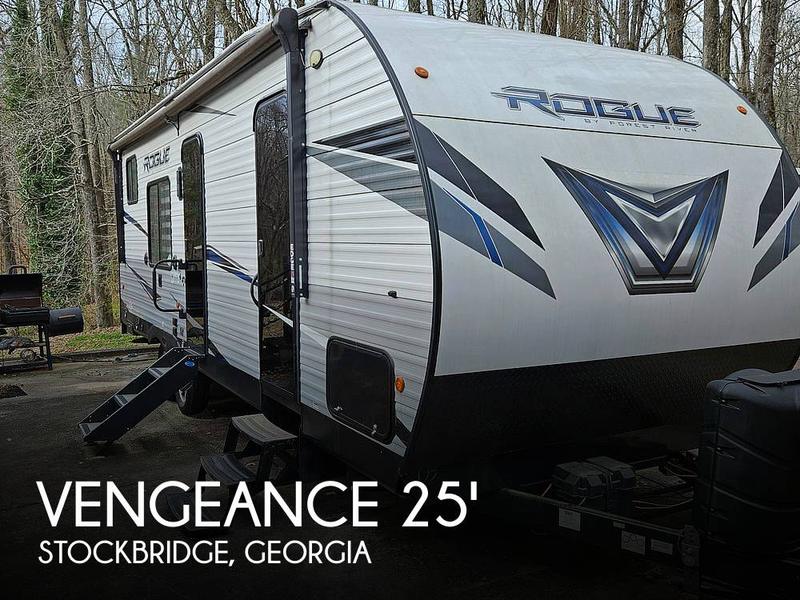 Forest River Vengeance Rogue Toy Hauler Series 25V Travel Trailer 2021 for Sale