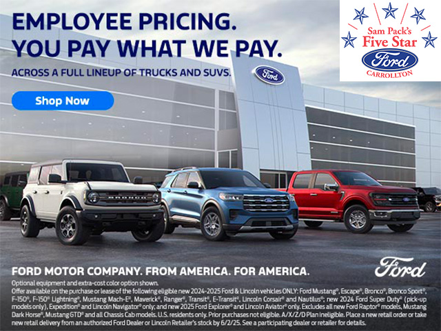 Sam Pack's Five Star Ford of Carrollton in Carrollton, TX 75006