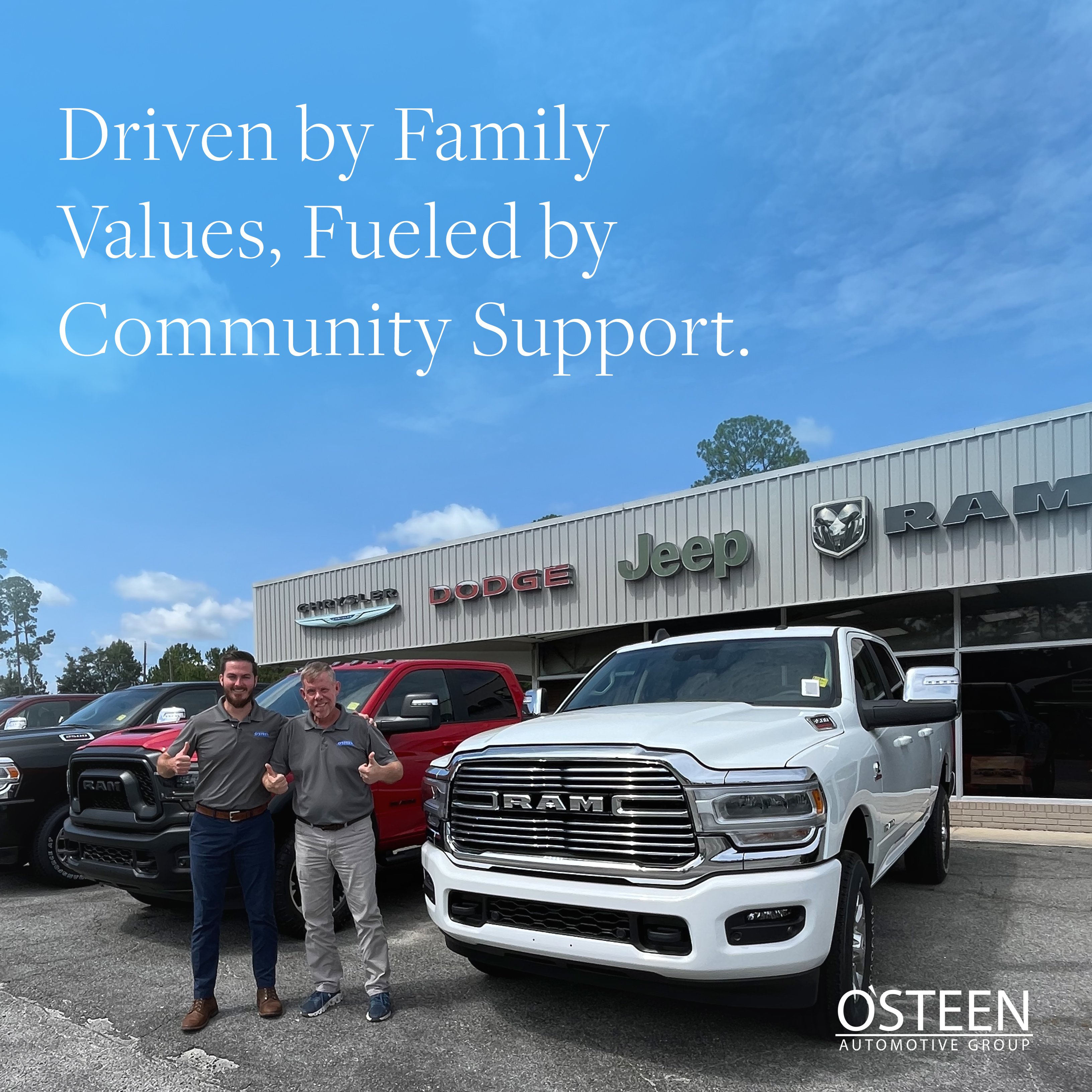 OSteen Chrysler Dodge Jeep Ram in Nashville, GA 31639